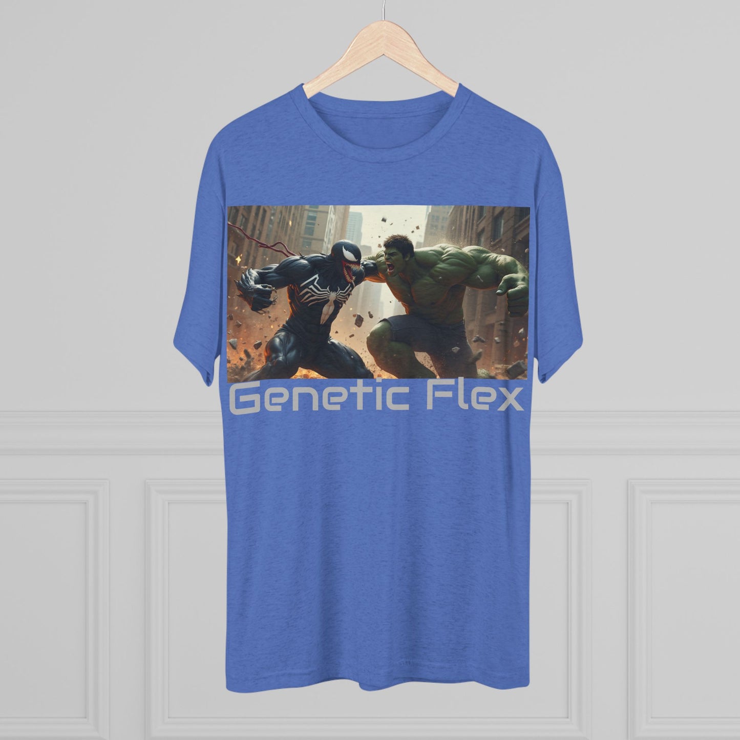 Fitness Unisex T-shirt - Genetic Flex - bevidst ungdomshelt T-shirts: Bevæg dig anderledes