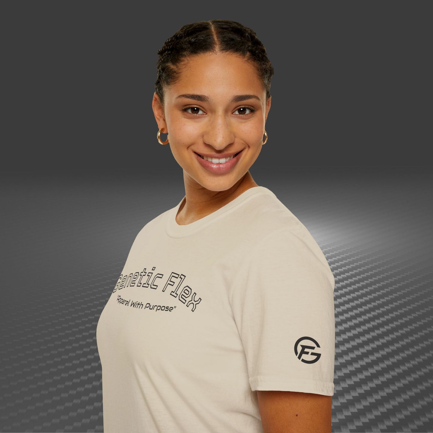 | Genetic Flex T-Shirt, Grafik-T-Shirt, Freizeitkleidung, Geschenk für Fitness-Enthusiasten, Komfort für jeden Tag
