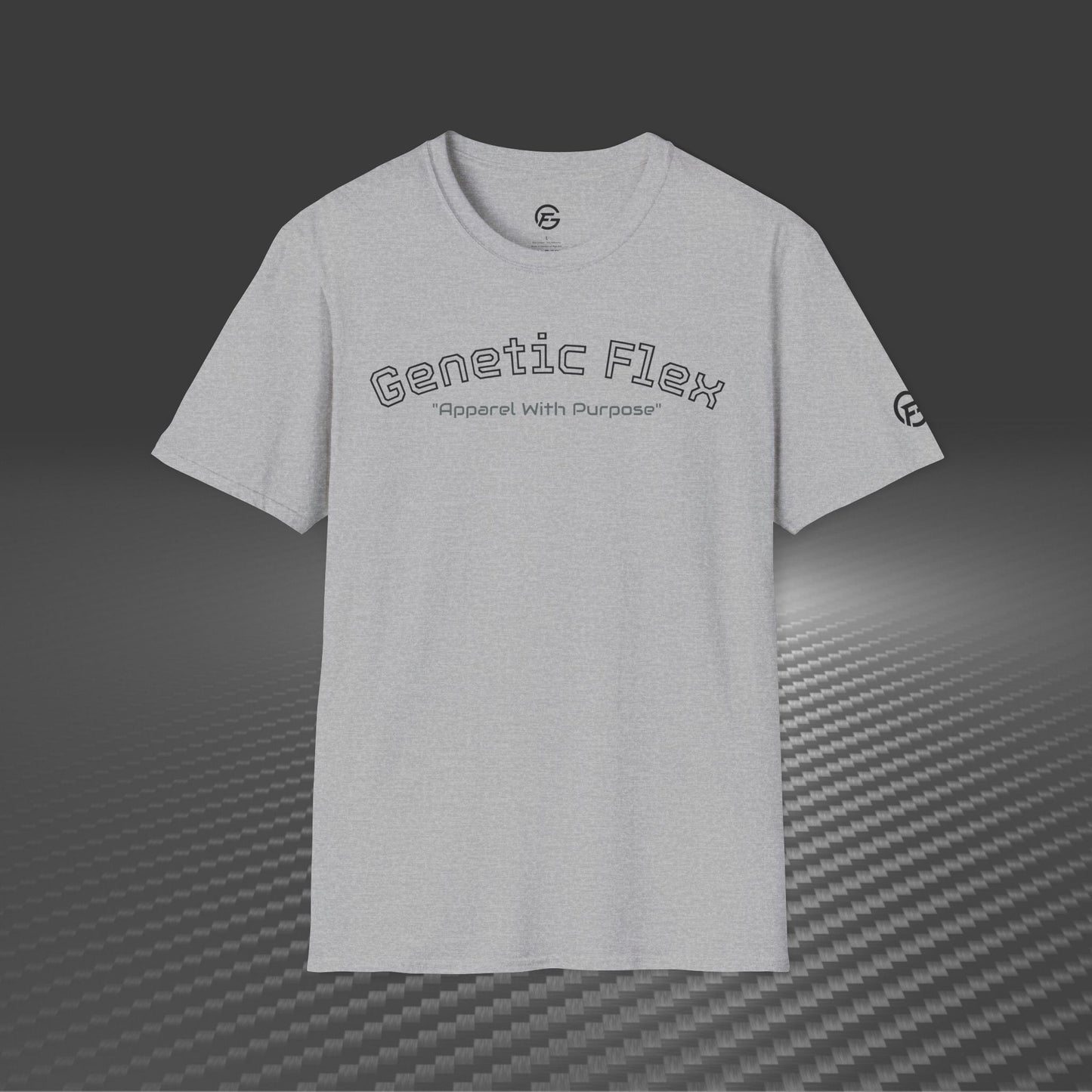 | Genetic Flex T-Shirt, Grafik-T-Shirt, Freizeitkleidung, Geschenk für Fitness-Enthusiasten, Komfort für jeden Tag
