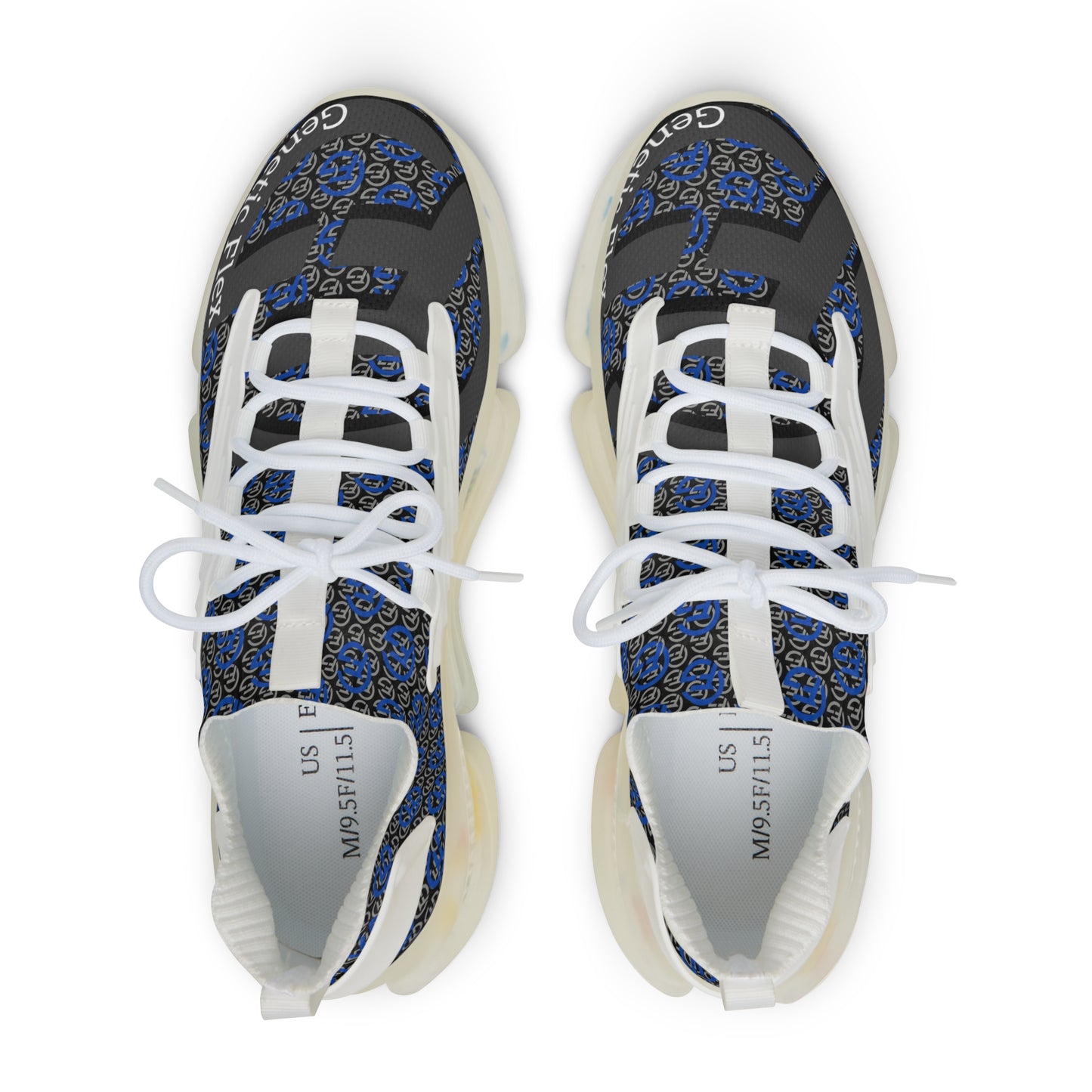 Mesh Sneakers -Men's Shoes' "Move Different", Genetic Flex" Design