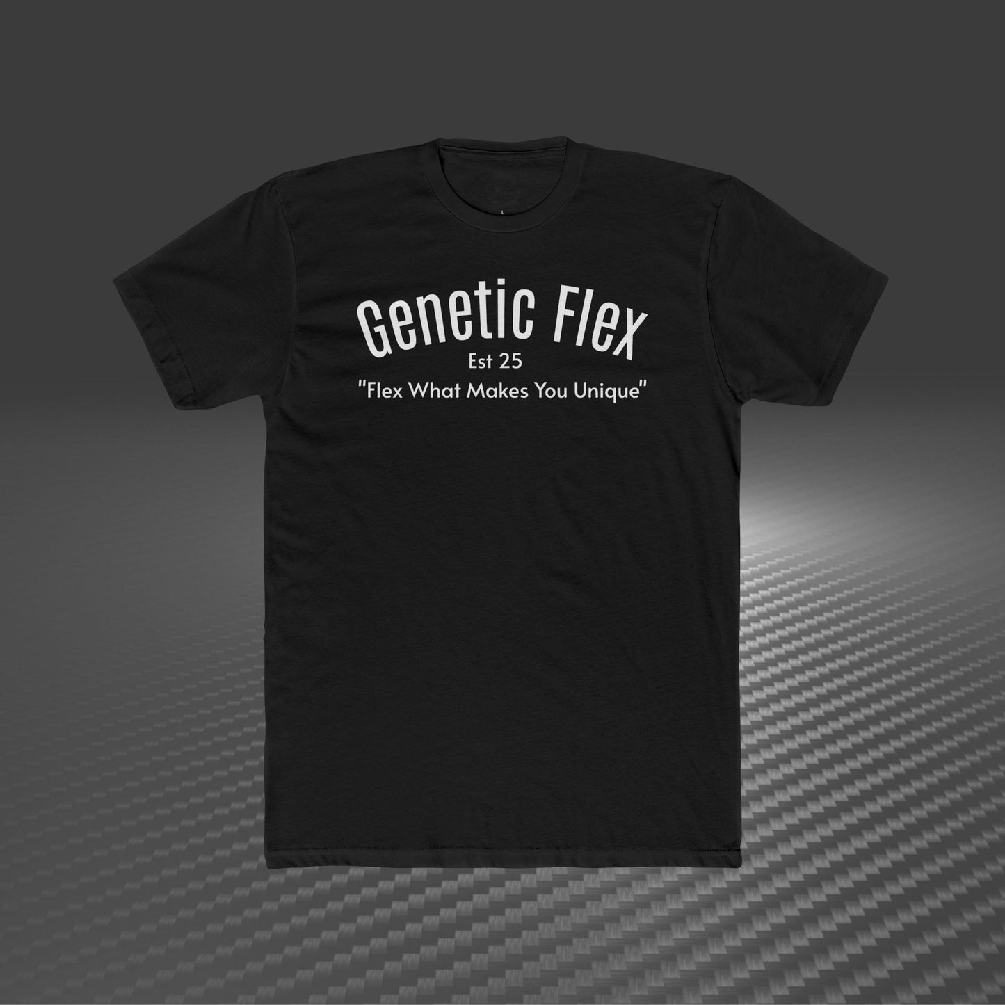 Fitness-T-Shirt für Fitnessstudiogänger – Genetic Flex Cotton Crew Tee