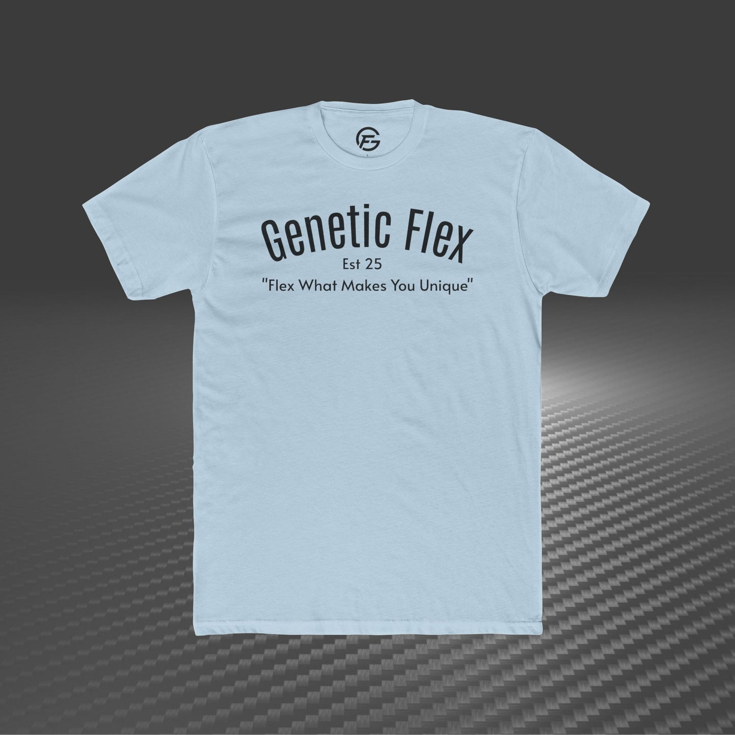 Fitness-T-Shirt für Fitnessstudiogänger – Genetic Flex Cotton Crew Tee