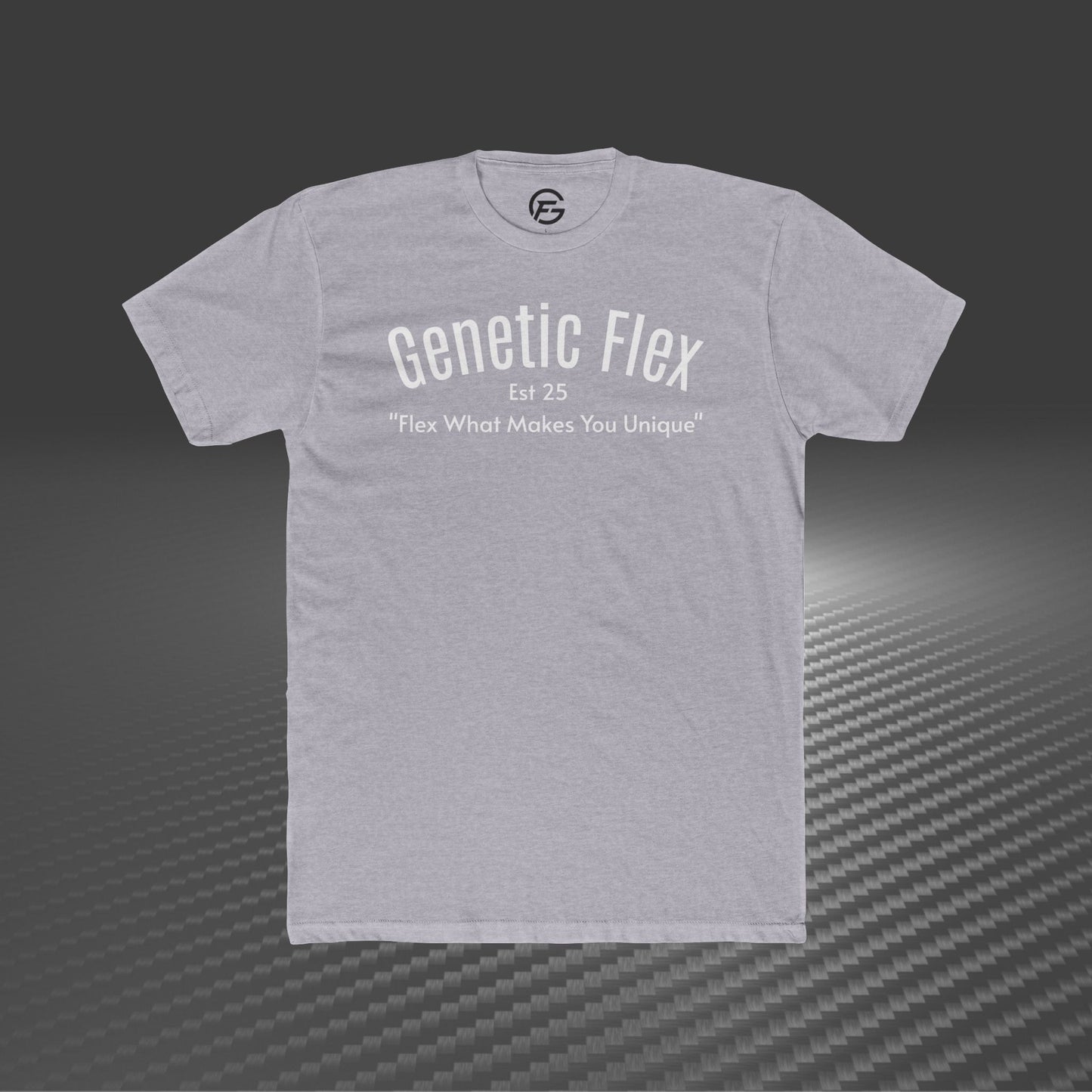 Fitness-T-Shirt für Fitnessstudiogänger – Genetic Flex Cotton Crew Tee