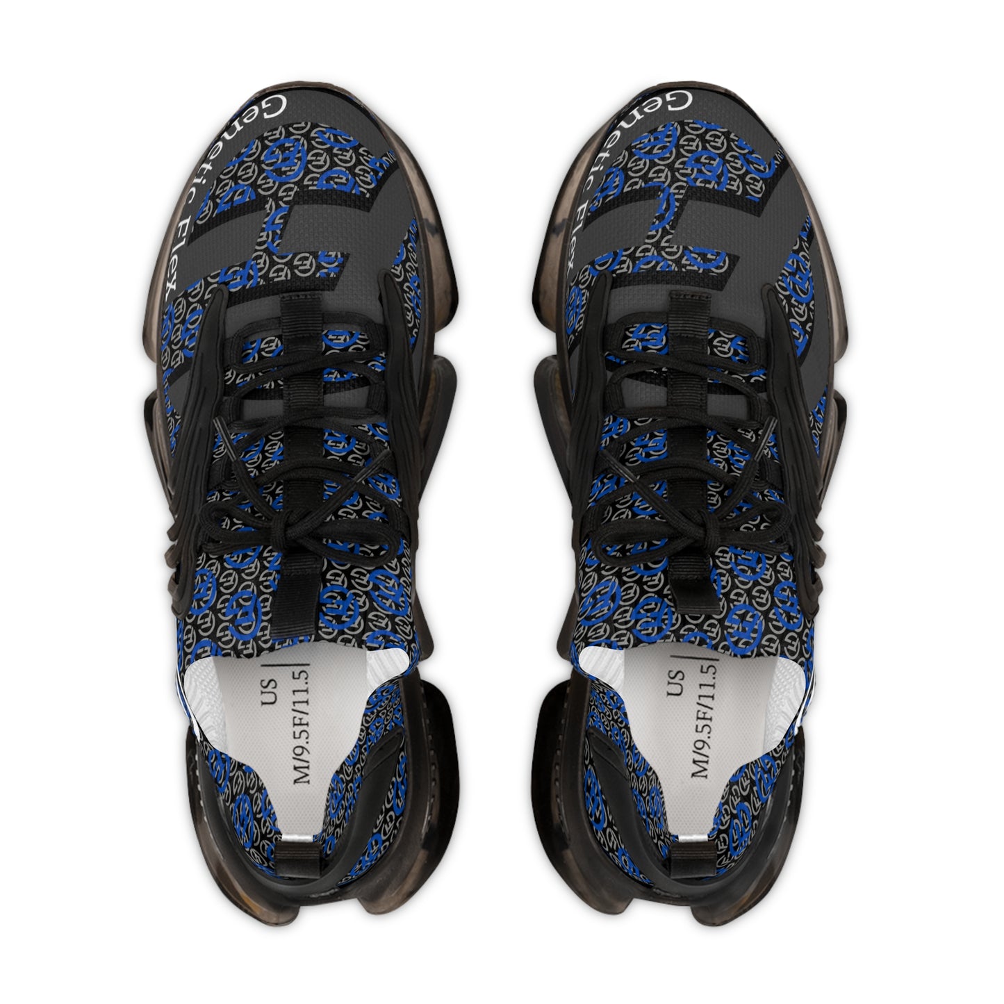 Mesh Sneakers -Men's Shoes' "Move Different", Genetic Flex" Design