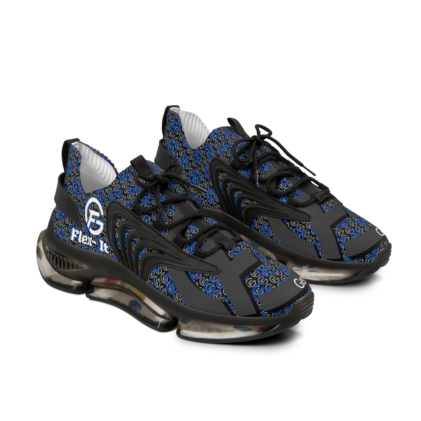 Mesh Sneakers -Men's Shoes' "Move Different", Genetic Flex" Design