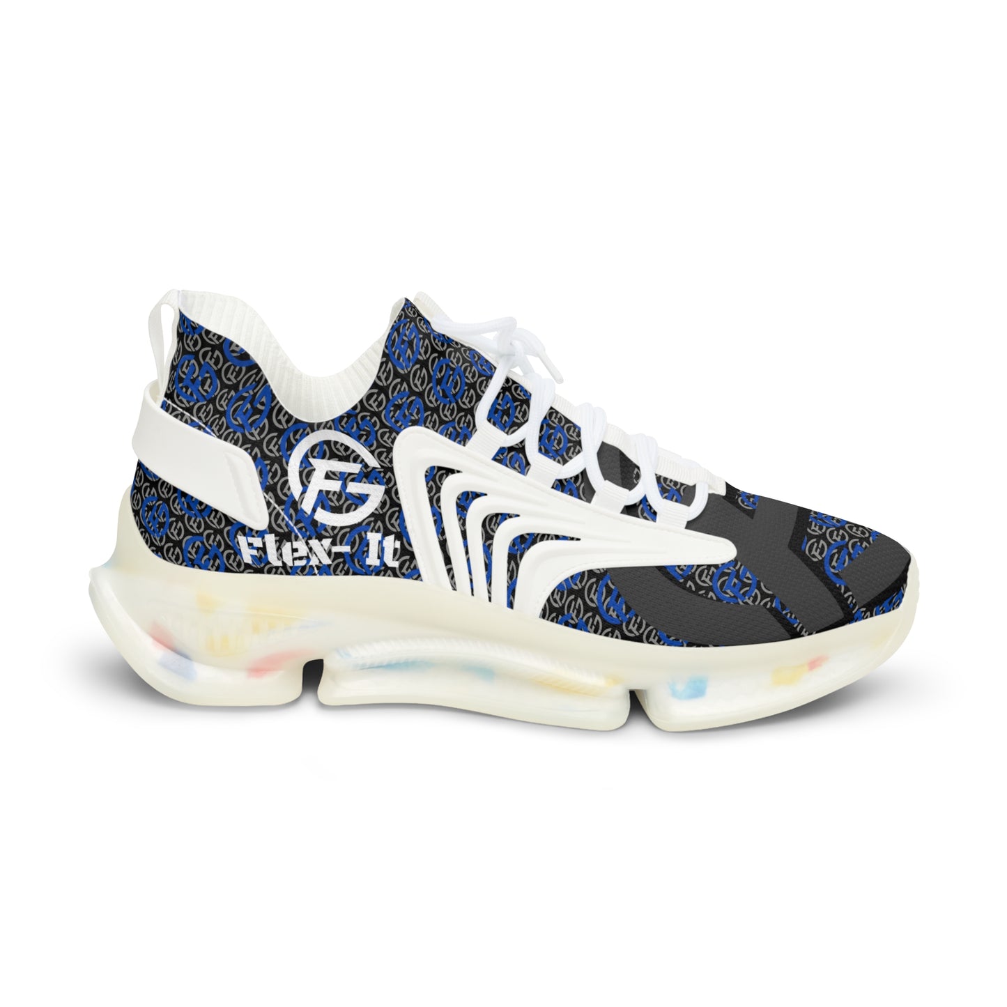 Mesh Sneakers -Men's Shoes' "Move Different", Genetic Flex" Design