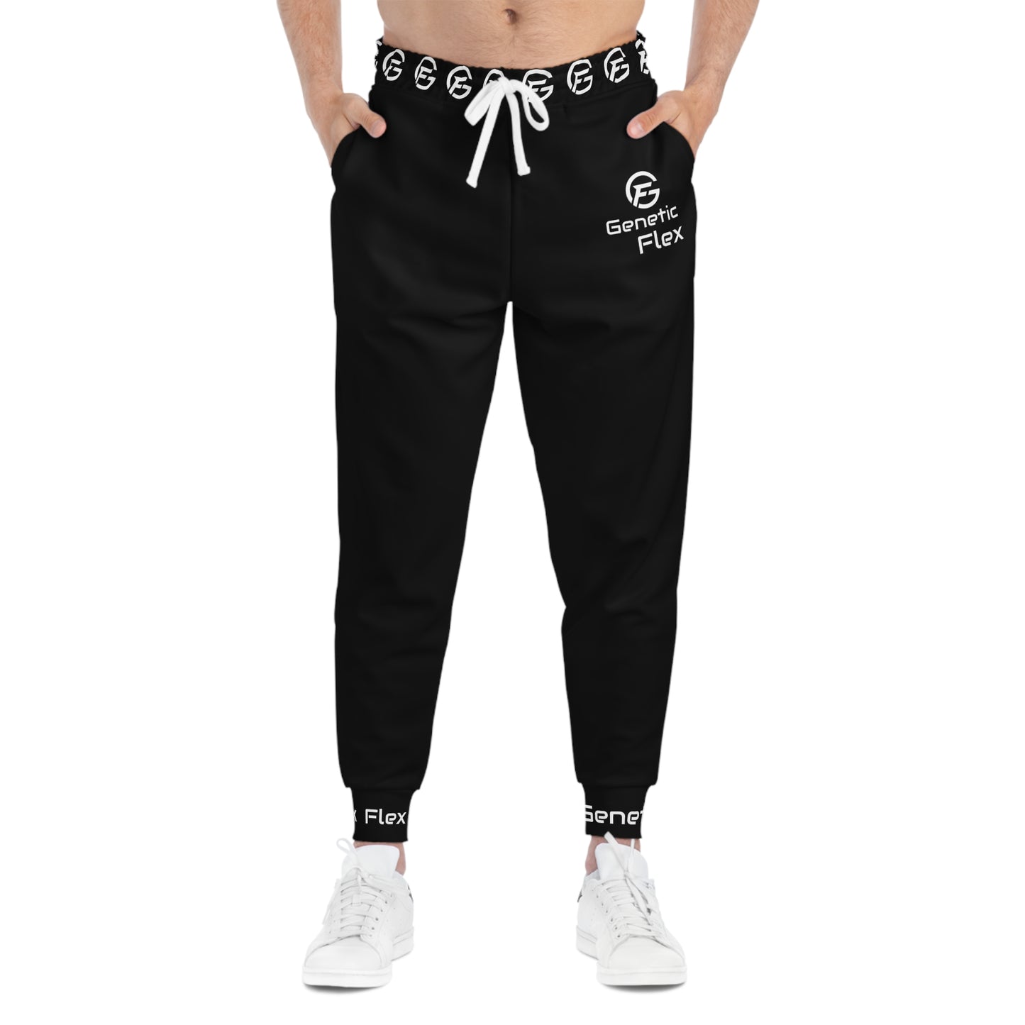 Genetic Flex Athletic Joggers - Motivational Fitness Pants for Active Lifestyle