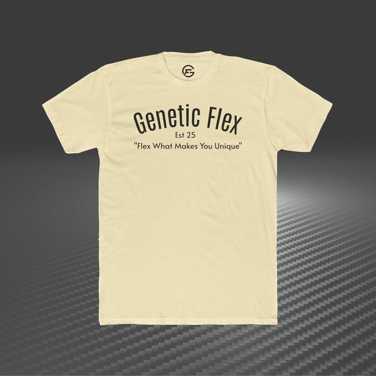 Fitness-T-Shirt für Fitnessstudiogänger – Genetic Flex Cotton Crew Tee