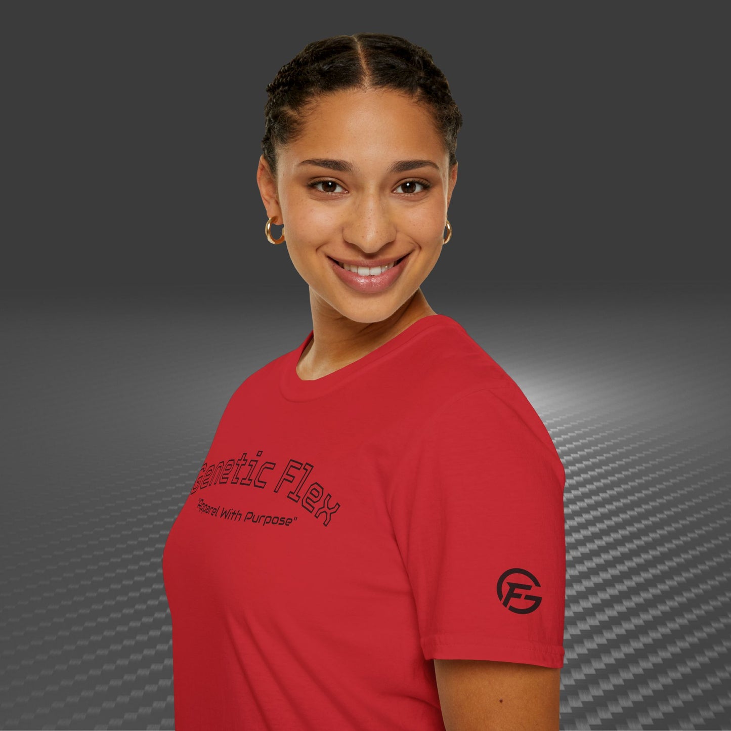 | Genetic Flex T-Shirt, Graphic Tee, Casual Wear, Gift for Fitness Enthusiasts, Everyday Comfort