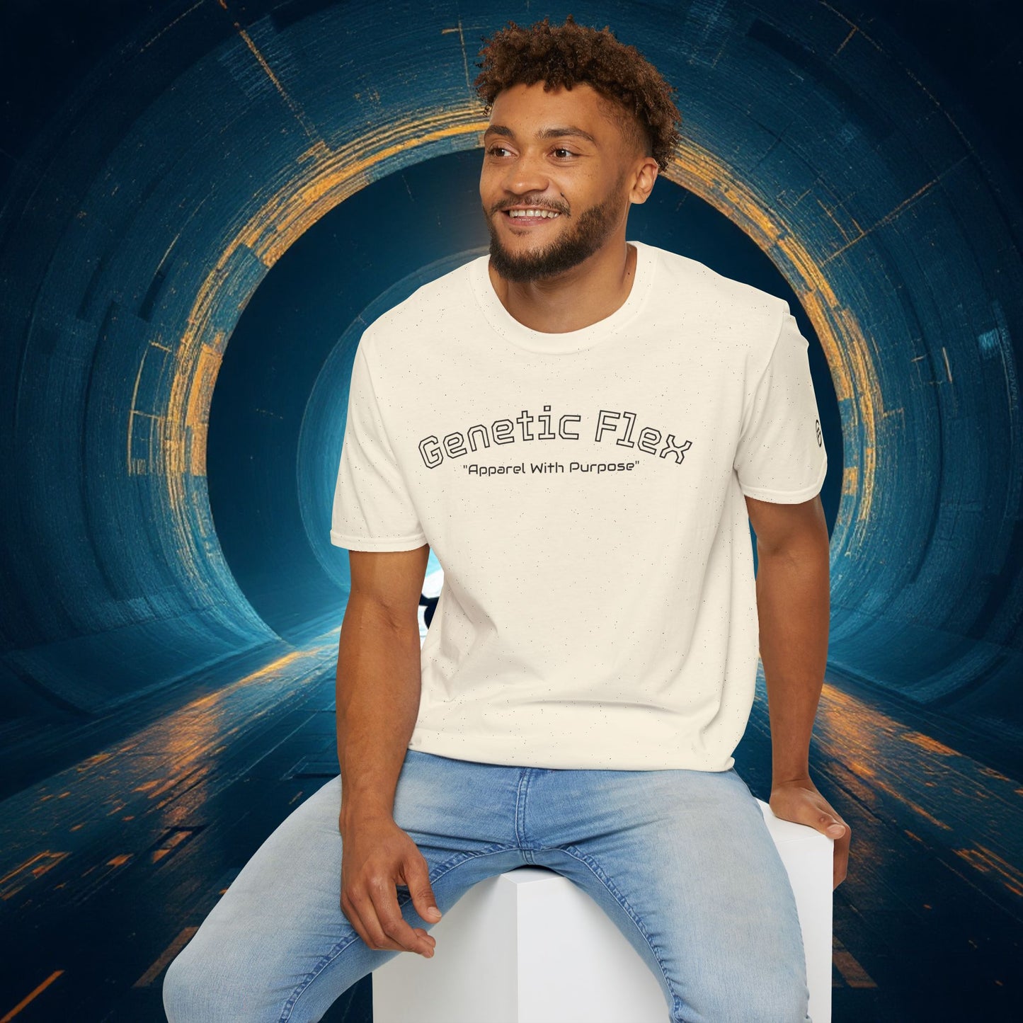 | Genetic Flex T-Shirt, Graphic Tee, Casual Wear, Gift for Fitness Enthusiasts, Everyday Comfort