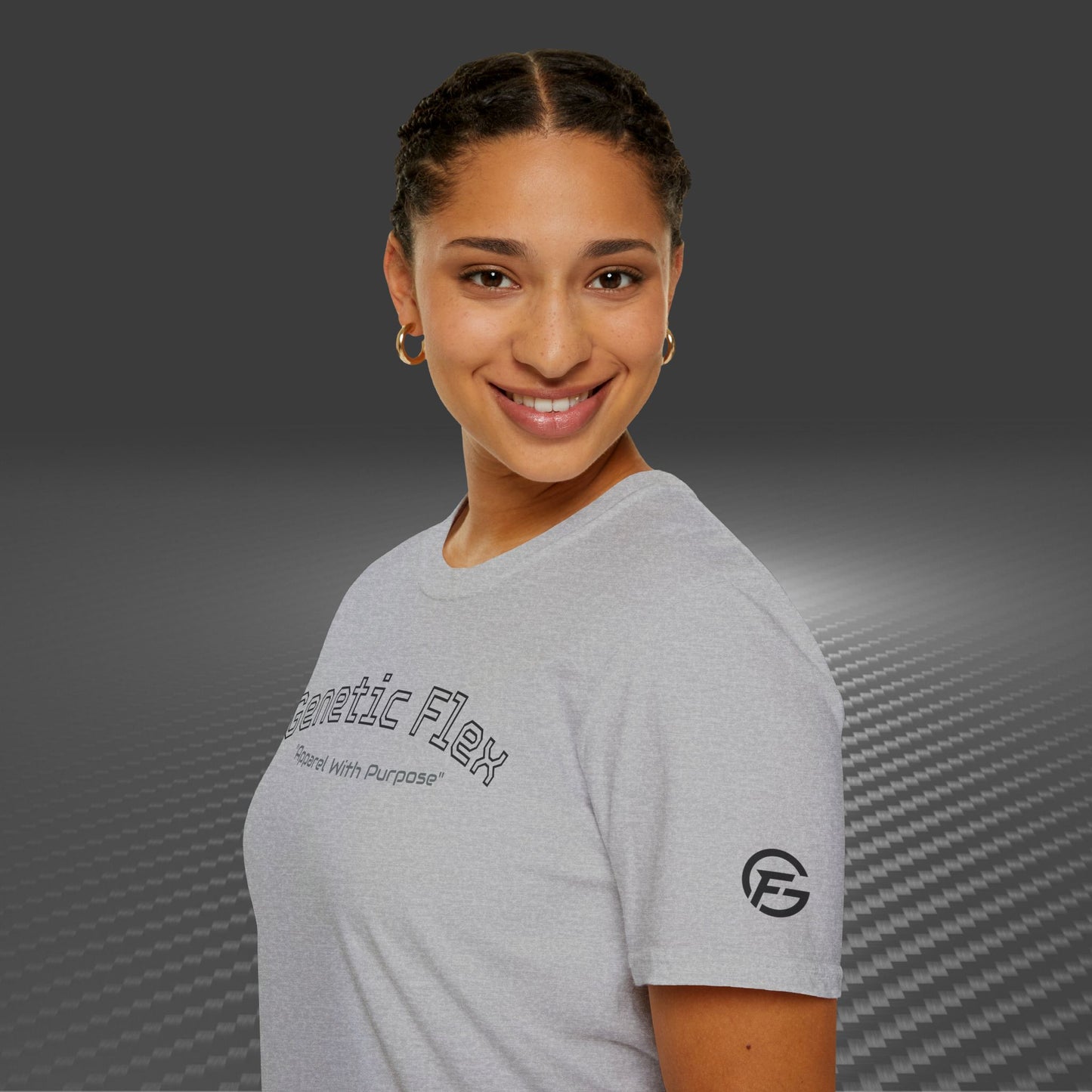 | Genetic Flex T-Shirt, Graphic Tee, Casual Wear, Gift for Fitness Enthusiasts, Everyday Comfort