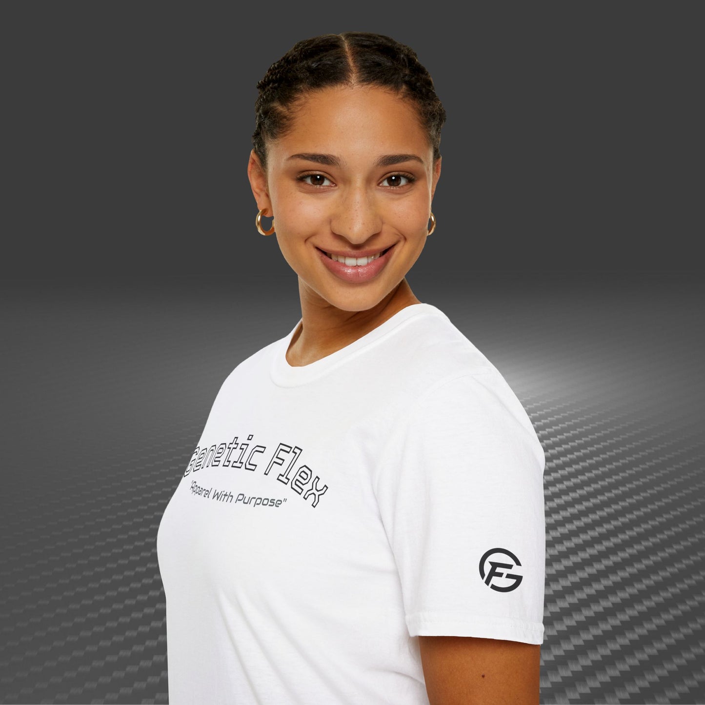 | Genetic Flex T-Shirt, Graphic Tee, Casual Wear, Gift for Fitness Enthusiasts, Everyday Comfort