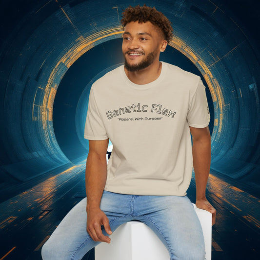 | Genetic Flex T-Shirt, Graphic Tee, Casual Wear, Gift for Fitness Enthusiasts, Everyday Comfort