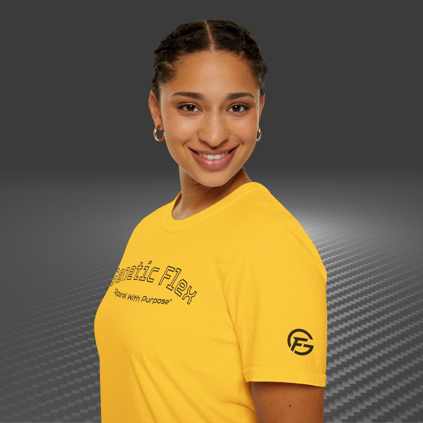 | Genetic Flex T-Shirt, Graphic Tee, Casual Wear, Gift for Fitness Enthusiasts, Everyday Comfort